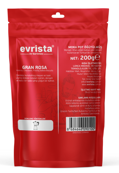 GRAN ROSA MOKA POT